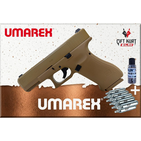 Umarex Glock 19X 4.5mm Non-Blowback Havalı Tabanca | Kampanya - Çiftkurt Silah