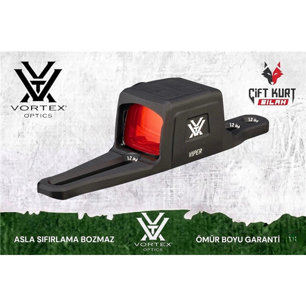Vortex Viper SG Enclosed Red Multi Reticle | Ömür Boyu Garanti | Çiftkurt Silah