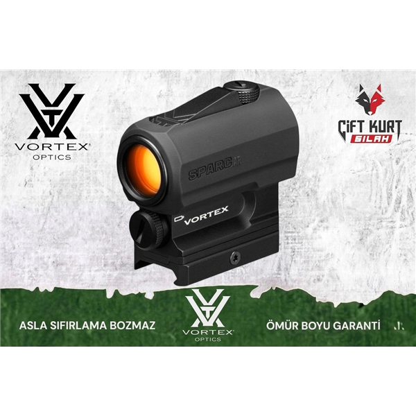 Vortex SPARC AR 2 MOA Red Dot Nişangah Özellikleri | Çiftkurt Silah