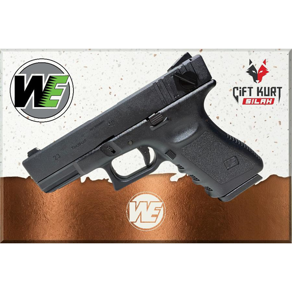 WE Glock 23 Gen3 Airsoft - Tam Otomatik Blowback Tabanca | Çiftkurt Silah