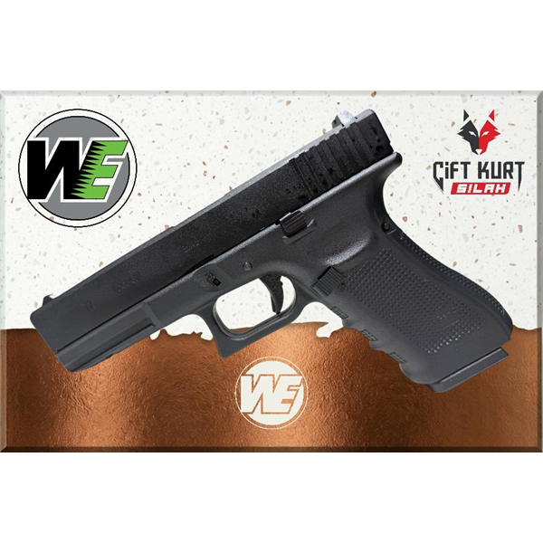 We Glock 17 Gen4 Siyah Airsoft Tabanca | Blowback & Green Gas | Çiftkurt Silah