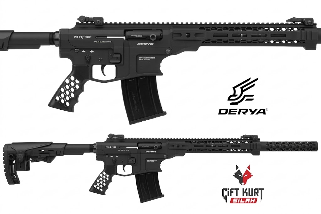 Derya MK-12 AS 101H ULTRA Şarjörlü Yarı Otomatik Av Tüfeği