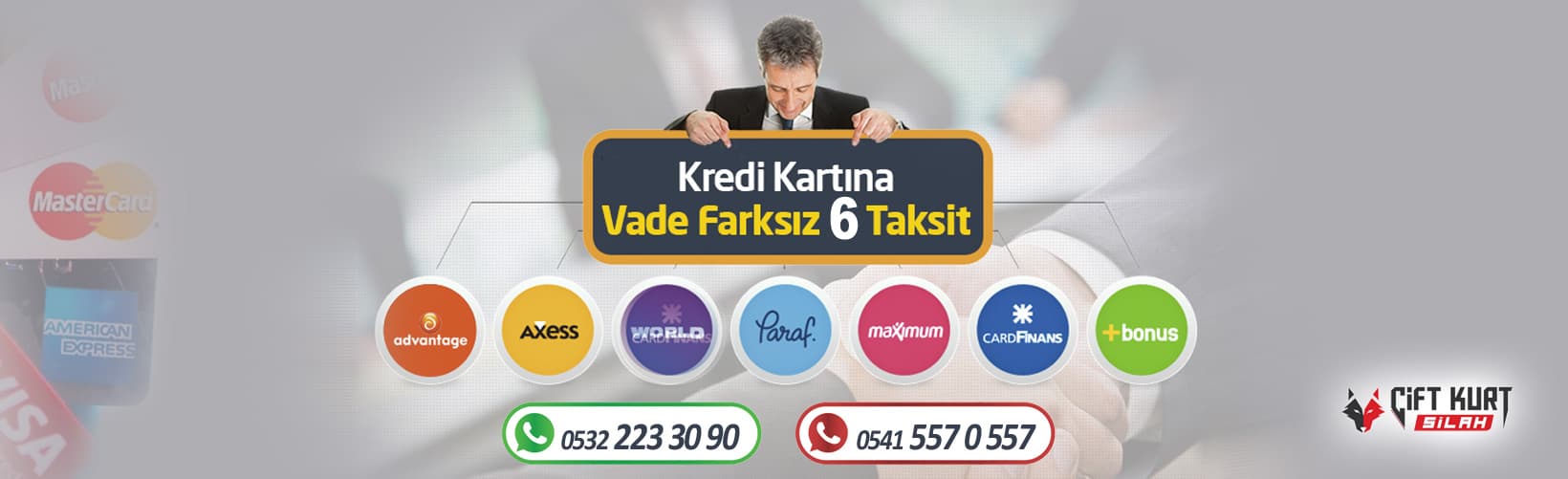 Vade Farksız 6 Taksit